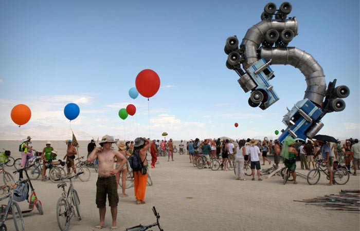 Burning Man Festival  Ruminating